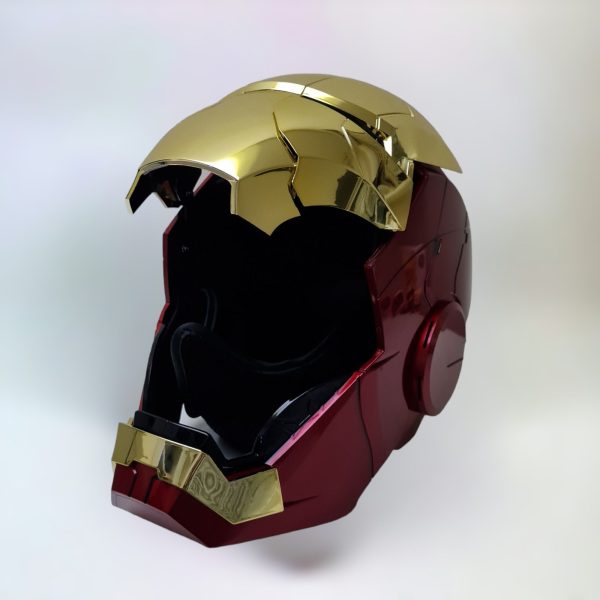 Iron Man MK5 Helmet Gold Edition with Voice Control - Image 5